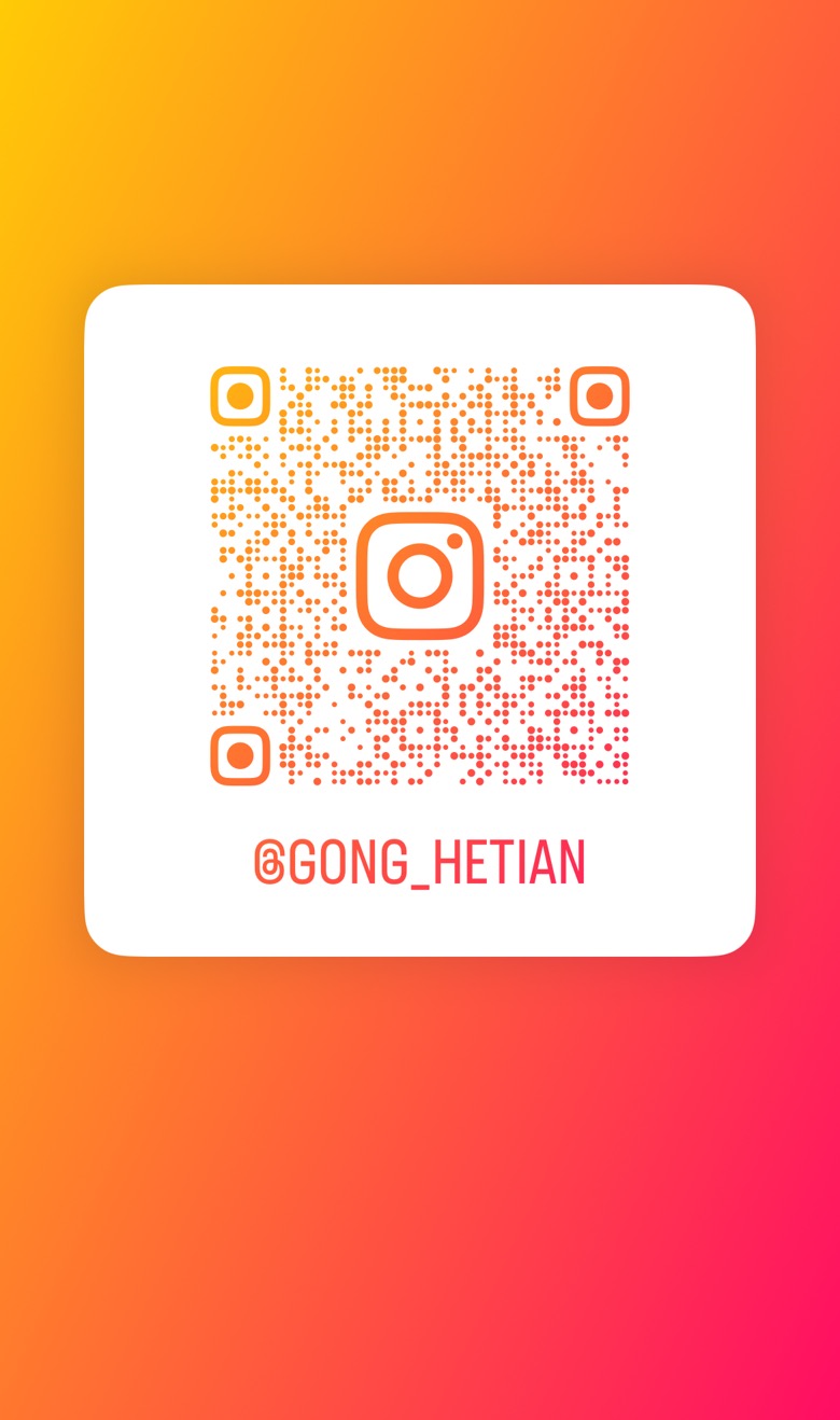 Instagramアカウント @GONG_HETIAN のQRコード